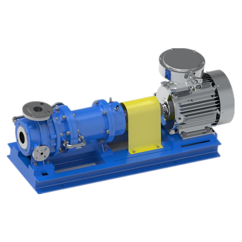Pompa centrifuga a trascinamento magnetico split tipo NMLEW a doppio isolamento